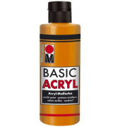 Acrylmalfarbe Basic Acryl 1200 04 013, orange, 80ml