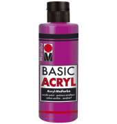 Acrylmalfarbe Basic Acryl 1200 04 014, magenta, 80ml