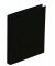 Ringbuch Basic Colours 20405-01, A5 4 Ringe 25mm Ring-Ø Karton, PP-kaschiert schwarz