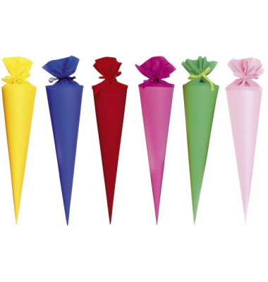 Bastel-Schult&uuml;te 97820, farbig sortiert, 70cm, rund