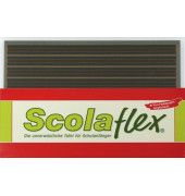 Scolaflex 20071 Schülertafel W1 unzerbrechlich vorn Lineatur 1.Schuljahr / hinten Lineatur 7
