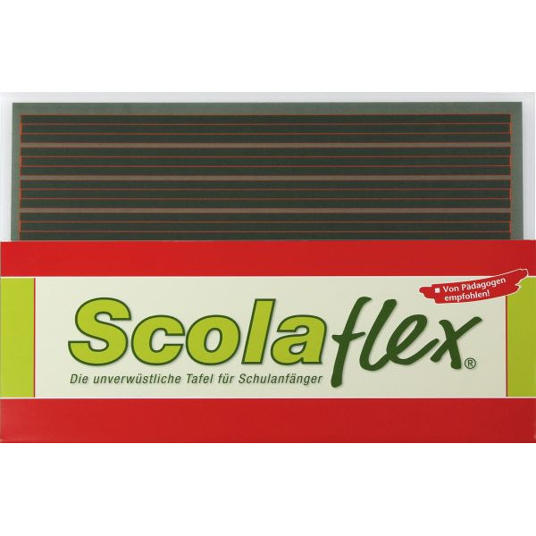 4006050200717 - Schülertafel Scolaflex W1 unzerbrechlich 20071 259x177cm vorn Lineatur 1 Schuljahr   hinten Lineatur 7 4006050200717 Staufe
