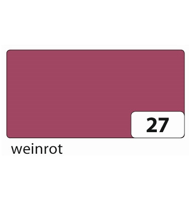 6127 E 300g Fotokarton 50x70cm weinrot