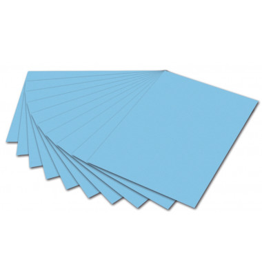 614/50 30 300g Fotokarton A4  himmelblau