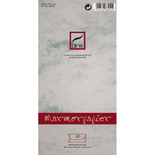 4016182882514 - Briefumschlag 880251 Din Lang ohne Fenster nassklebend 90g grau 4016182882514 20 Stück 4016182882514 - Briefumschlag 880251 Din Lang ohne Fenster nassklebend 90g grau 4016182882514 20 Stück
