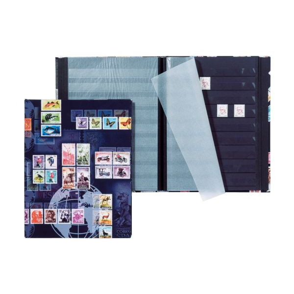 4009212205650 - 30123-15 A4 8bl Lack AxD Briefmarkenalbum Markenm sw 4009212205650 Pagna