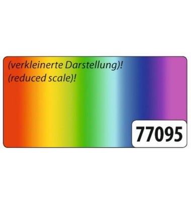 77095 300g Fotokarton 49x68cm Regenbogen