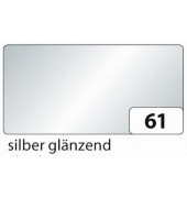 Fotokarton A4 silber glänzend 300g 614/50 61