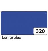 Plakatkarton 48x68 einseitig gefärbt königsblau 380g 65320
