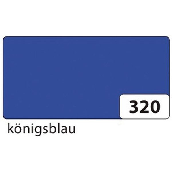 10 Stück Folia Fotokarton 65320, königsblau, 48x68cm, 380g 4001868653205 Folia