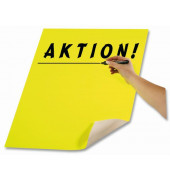 Plakatkarton 48x68 einseitig gefärbt zitronengelb 380g 65125