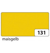 Plakatkarton 48x68 einseitig gefärbt maisgelb 380g 65131