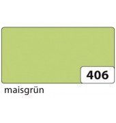 Plakatkarton 48x68 einseitig gefärbt maisgrün 380g 65406
