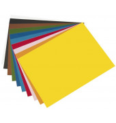 Tonzeichenpapier 50x70cm 130g 10 farbig sortiert 67/100 09