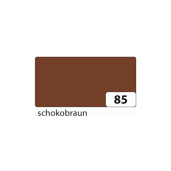 10 Stück Folia Tonzeichenpapier 50x70cm 130g schokobraun 6785E 4001868167856 Folia