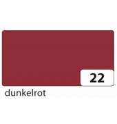 Tonzeichenpapier 50x70cm 130g dunkelrot 6722E