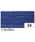 77834 50cm Chenilledraht 8mm mittelblau