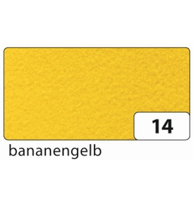 520414 20x30cm Bastelfilz bananengelb 520414 20x30cm Bastelfilz bananengelb