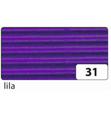 741031 50x70cm Bastelwellpappe dunkellila