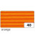 741040 50x70cm Bastelwellpappe orange
