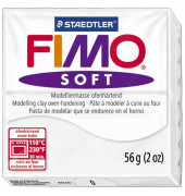 Fimo Soft 8020-0 Modelliermasse 57g weiß