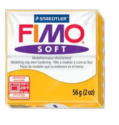 8020-16 Soft 56g Modelliermasse Fimo sonnengelb 8020-16 Soft 56g Modelliermasse Fimo sonnengelb