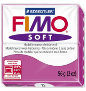 8020-22 Soft 56g Modelliermasse Fimo himbeere