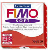 Fimo Soft 8020-24 Modelliermasse 57g indischrot