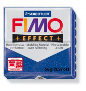 Fimo Effect 8020-302 Modelliermasse 57g glitter blau