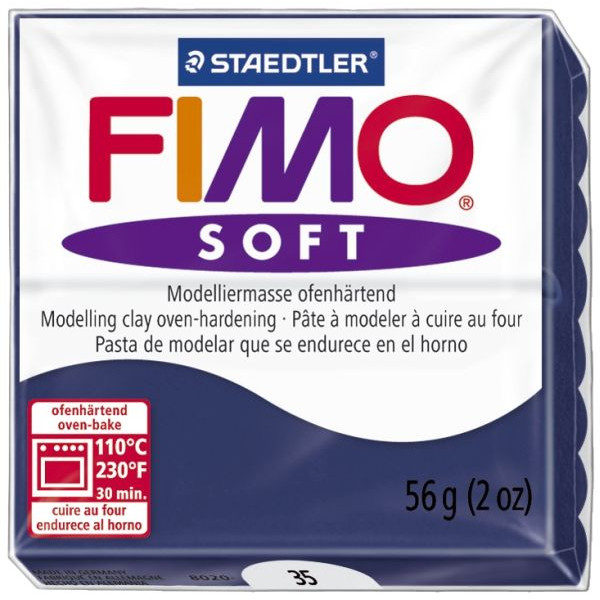 4006608809553 - Fimo Soft 8020-35 Modelliermasse 57g windsorblau 4006608809553 56 Gramm