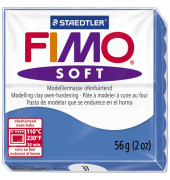 8020-37 Soft 56g Modelliermasse Fimo pazifikblau