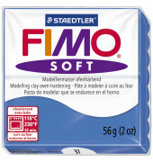 Fimo Soft 8020-37 Modelliermasse 57g pazifikblau