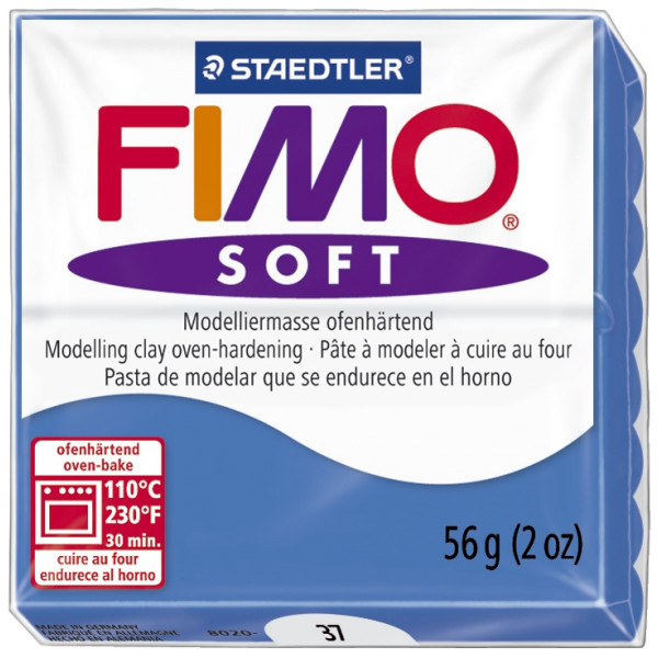 4006608809577 - Fimo Soft 8020-37 Modelliermasse 57g pazifikblau 4006608809577 56 Gramm