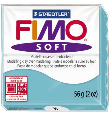 8020-39 Soft 56g Modelliermasse Fimo pfefferminz 8020-39 Soft 56g Modelliermasse Fimo pfefferminz