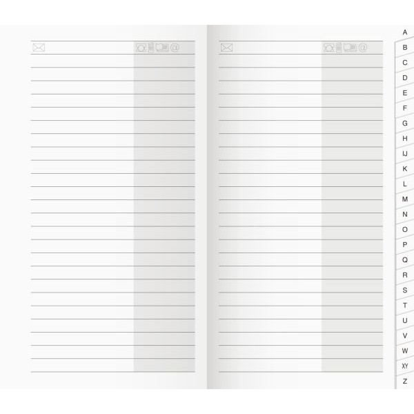 4003273710641 - Rido   Ide Ersatzeinlage Mini Adresse Anschriften A-Z 87 x 153cm