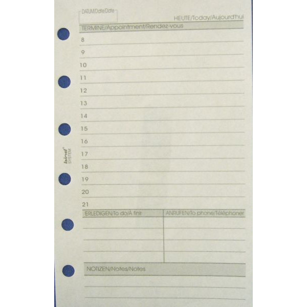 4024859057721 - Notizeinlage A7 Mini Heute 50 Blatt