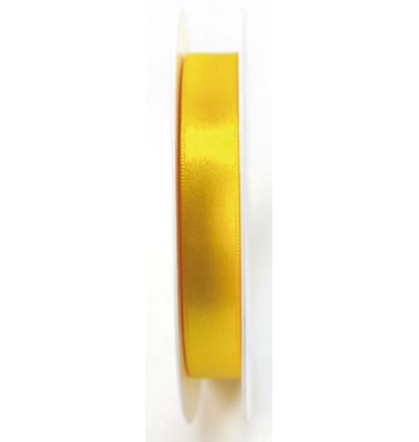 Geschenkband glänzend 15mm 25Meter gold, Geschenkband mit Drahtkante, Geschenkband, Geschenkverpackung