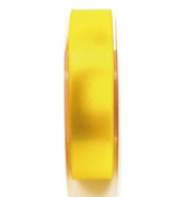Geschenkband Doppelsatinband 25mm x 25m gelb