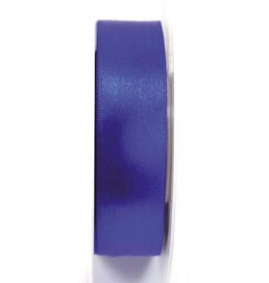 Geschenkband Doppelsatinband 25mm x 25m königsblau Geschenkband Doppelsatinband 25mm x 25m königsblau