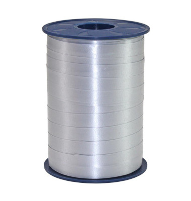 Geschenkband AMERICA 2549-631, ohne, 10mm x 250m, silber