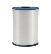 Geschenkband 2525601, Gl&auml;nzend, 5mm x 500m, wei&szlig;