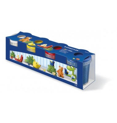 8134 01 4x130g sort Modelliermasse Set NorisClub 8134 01 4x130g sort Modelliermasse Set NorisClub