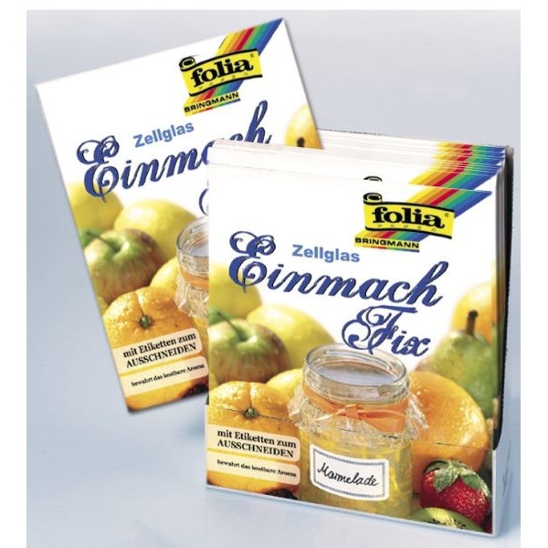10 Stück Folia 303 33x60cm zu3Bg Einmach Cellophan 33x60cm 4001868003031 Folia 3 Bogen