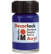 Acrylfarbe Decorlack 1130 39 051, violett dunkel, 15ml