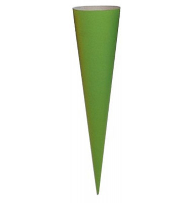 Bastel-Schultüte grün 70cm rund 97812 Bastel-Schultüte grün 70cm rund 97812