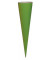 Bastel-Schultüte grün 70cm rund 97812