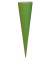 Bastel-Schultüte grün 70cm rund 97812