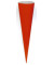 Bastel-Schultüte rot 70cm rund 97813