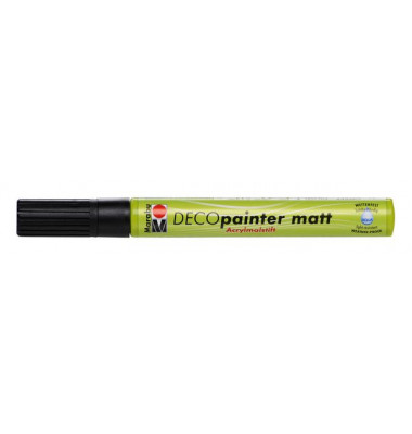 Acrylmalstift 0122 34 073, schwarz, 2-4mm