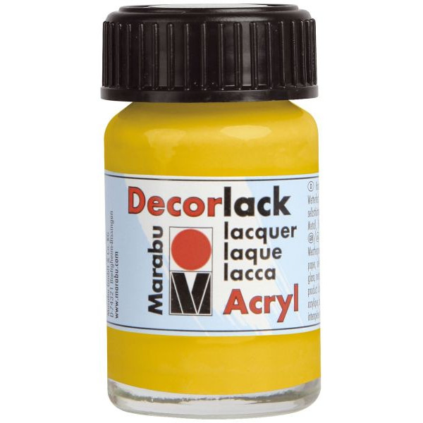 4007751098320 - Acrylfarbe Decorlack 1130 39 021 mittelgelb 15ml 4007751098320 15 Milliliter